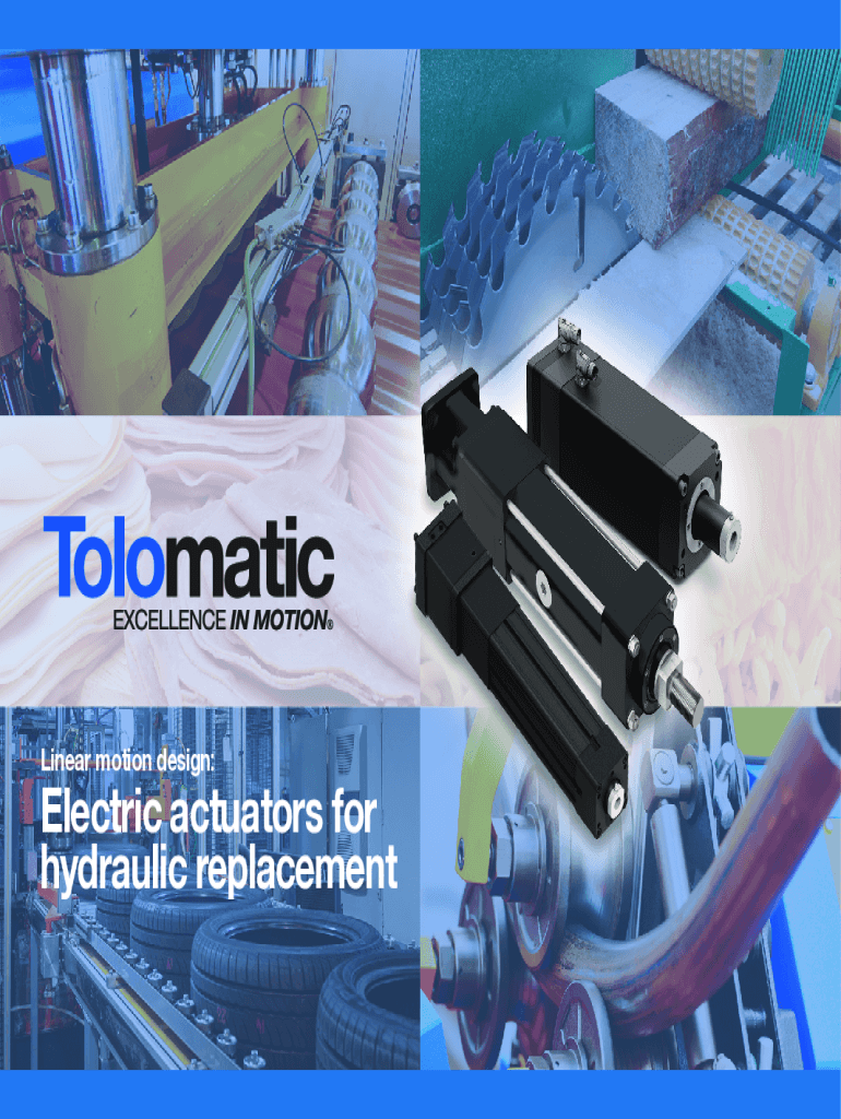 Fillable Online Part 2 of 2 Electric actuators as an alternative to