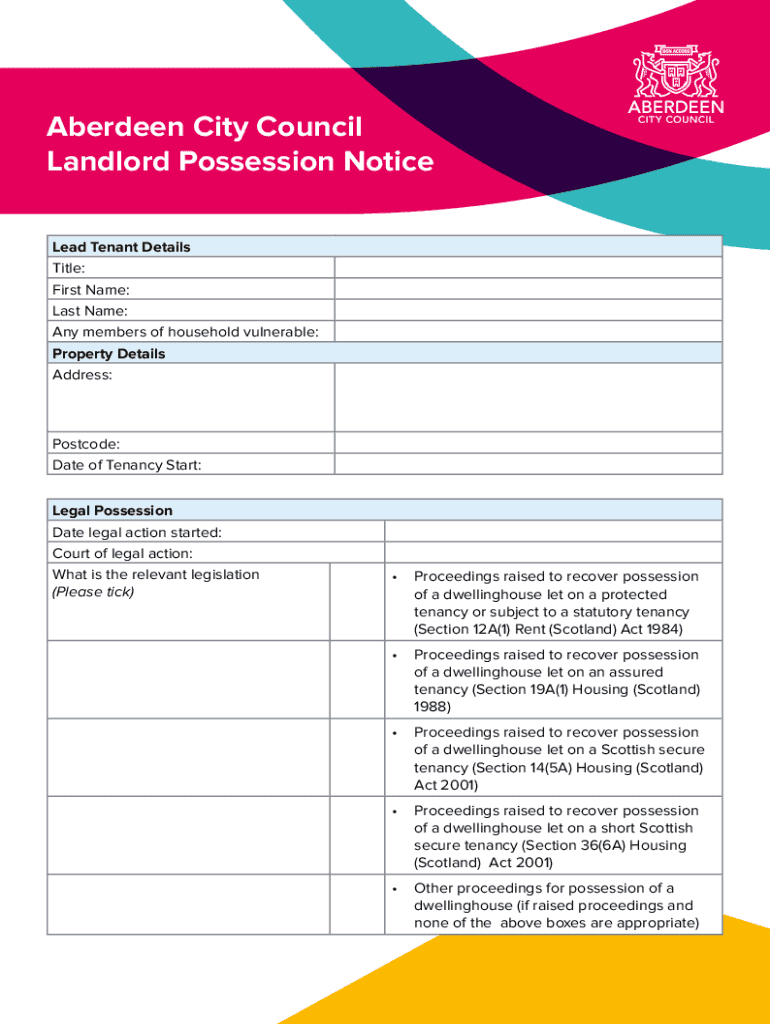 Fillable Online Council Tax Change of tenancy About this form