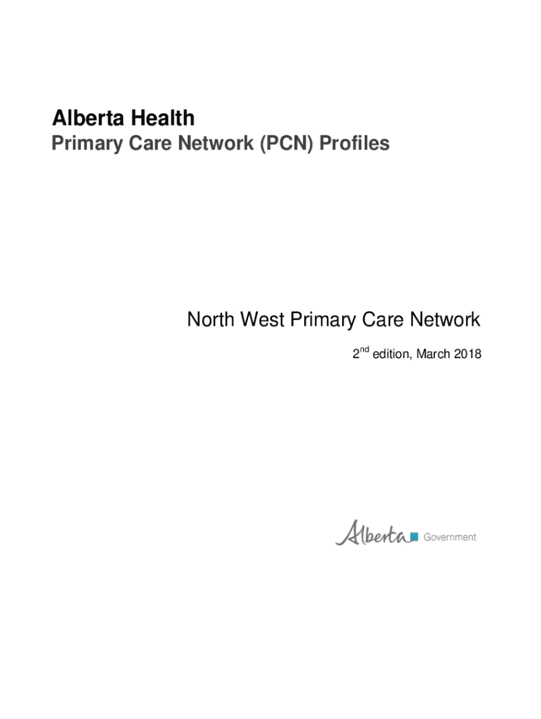 Fillable Online open alberta Primary Health Care PCN North West Primary Care Network. Alberta
