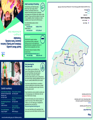 South West Locality Children and Family Centres Autumn ...