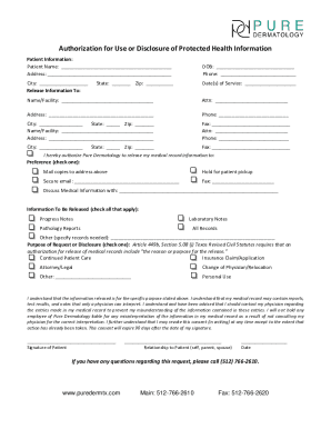 Release Information To: