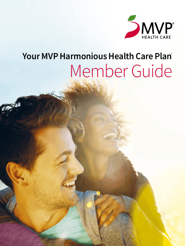 Fillable Online Your MVP Harmonious Health Care Plan Member Guide Fax