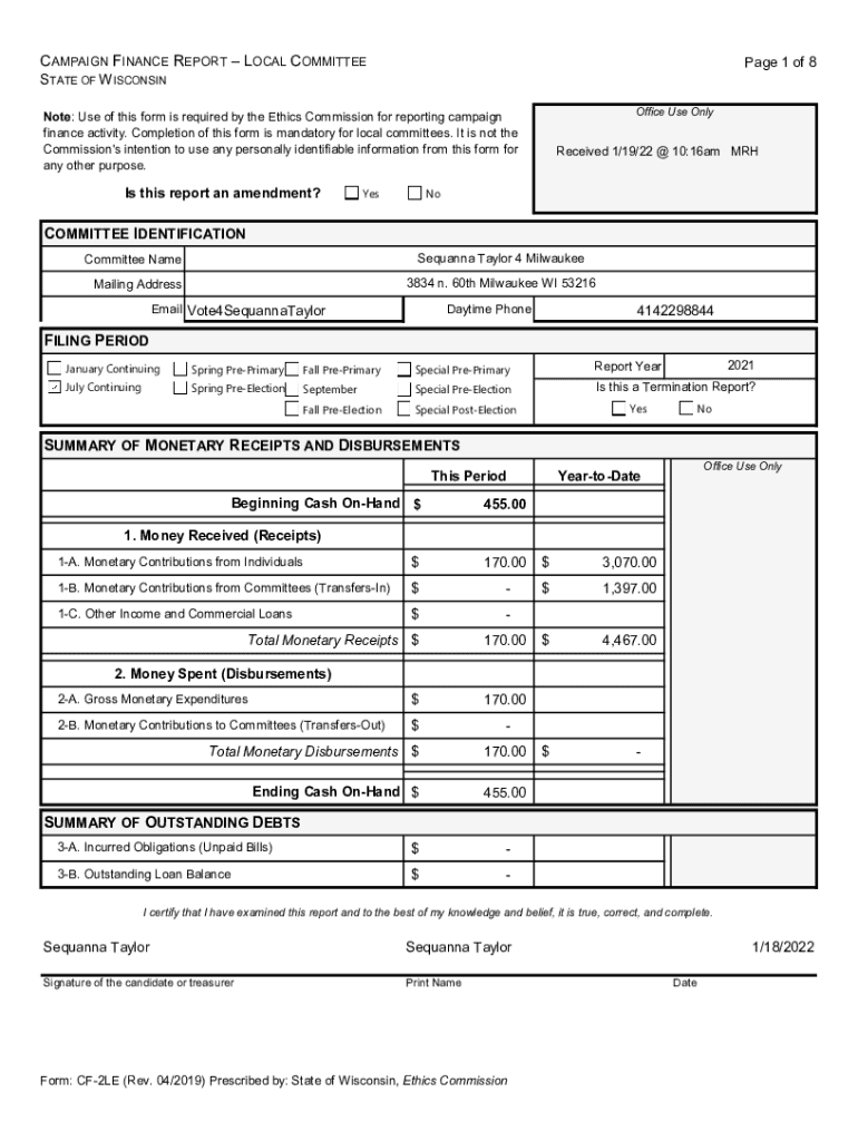 Form preview