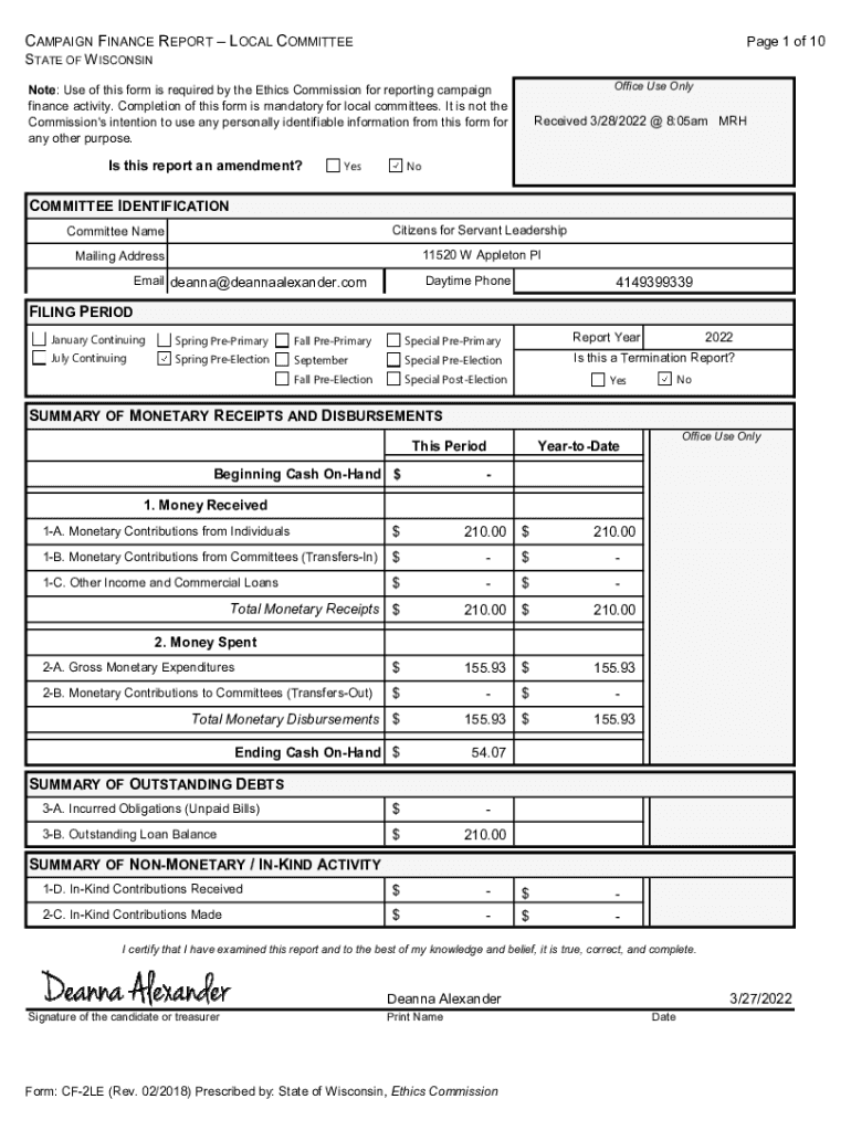 Form preview