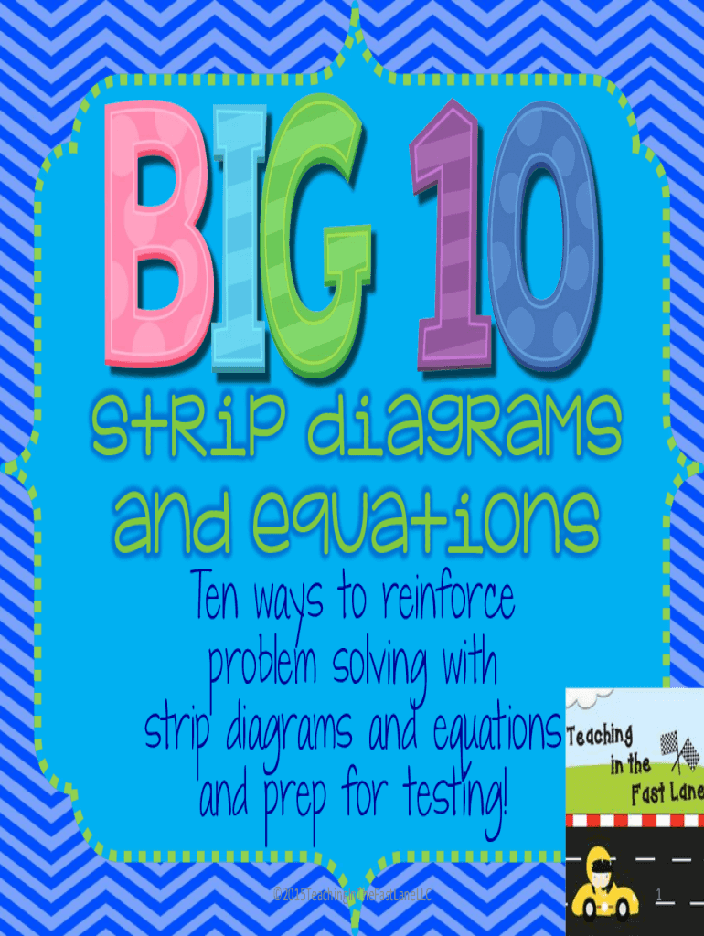 Fillable Online What Is A Strip Diagram? Explained for Kids, Parents