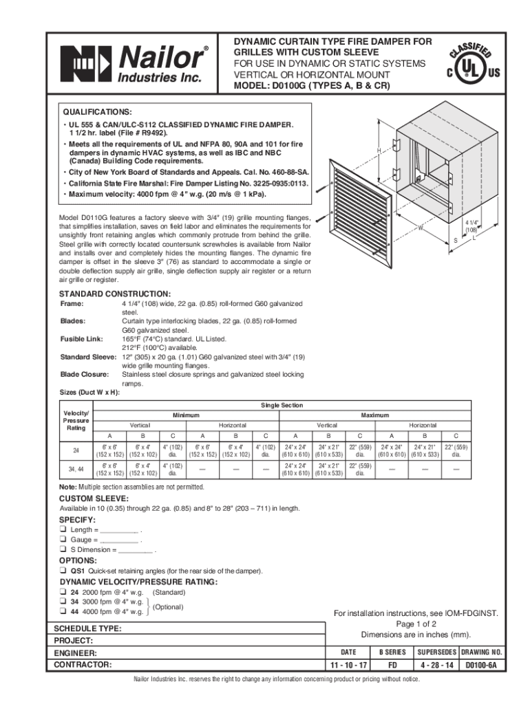 Fillable Online Nailor Industries Inc.Digital Air Control CatalogMay
