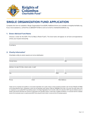 Daffy Charitable Fund Member Agreement