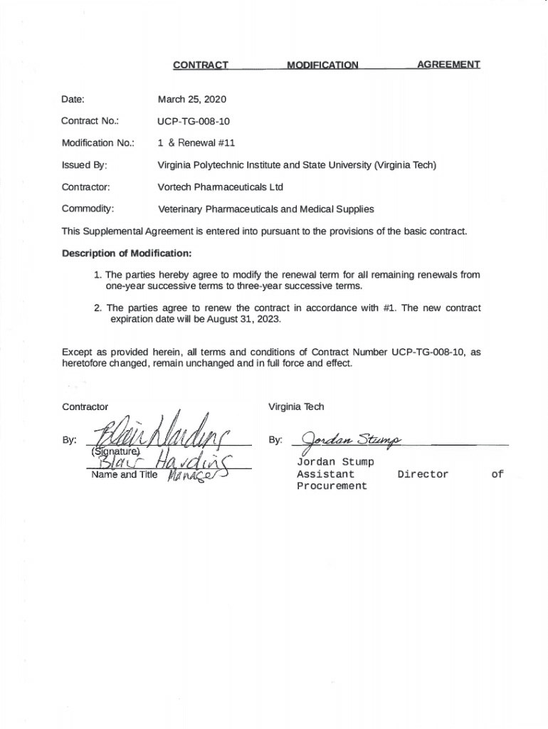 Fillable Online 43.103 Types of contract modifications. Fax Email Print