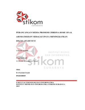 TA : Perancangan Media Promosi Chrisna Home Spa &amp;amp; ...