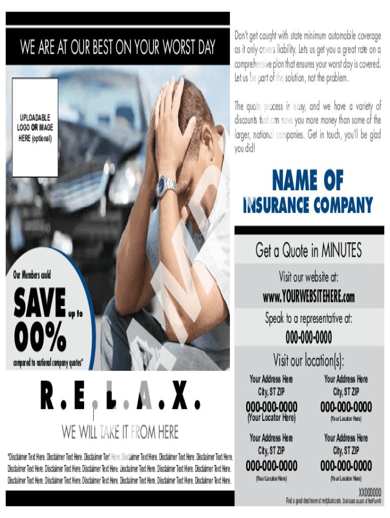 Fillable Online Minimum Car Insurance Requirements by State Fax Email Print pdfFiller