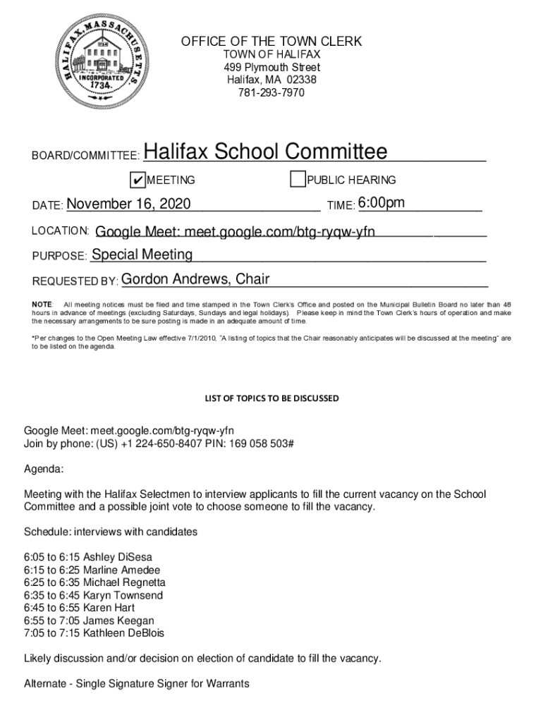 Fillable Online Halifax No longer under civil service Fax Email Print