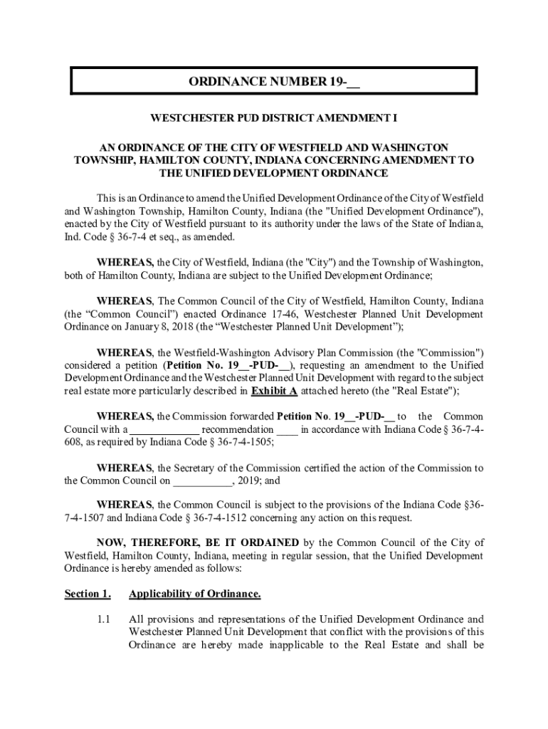 Fillable Online . Planned Unit Development Fax Email Print pdfFiller