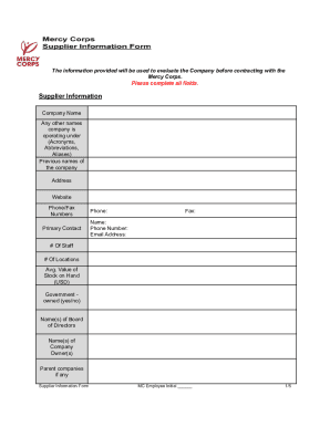 Form preview