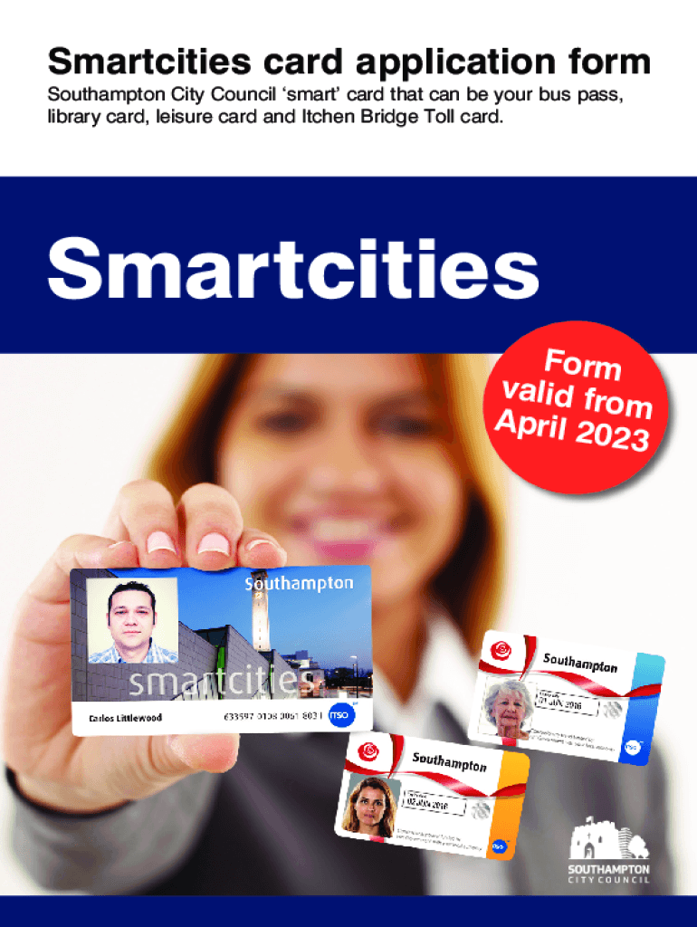 Fillable Online SmartCities Card Application Form Fax Email Print PdfFiller fillable-online-smartcities-card-application-form-fax-email-print-pdffiller