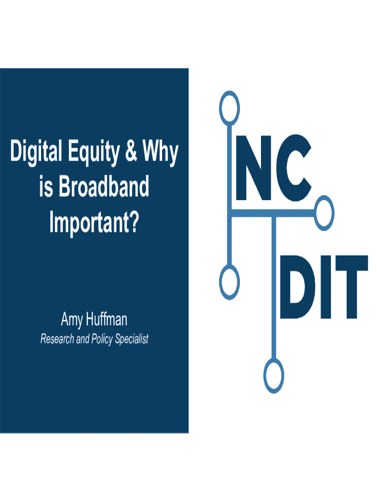 Fillable Online Digital Equity Playbook How City Leaders Can Bridge