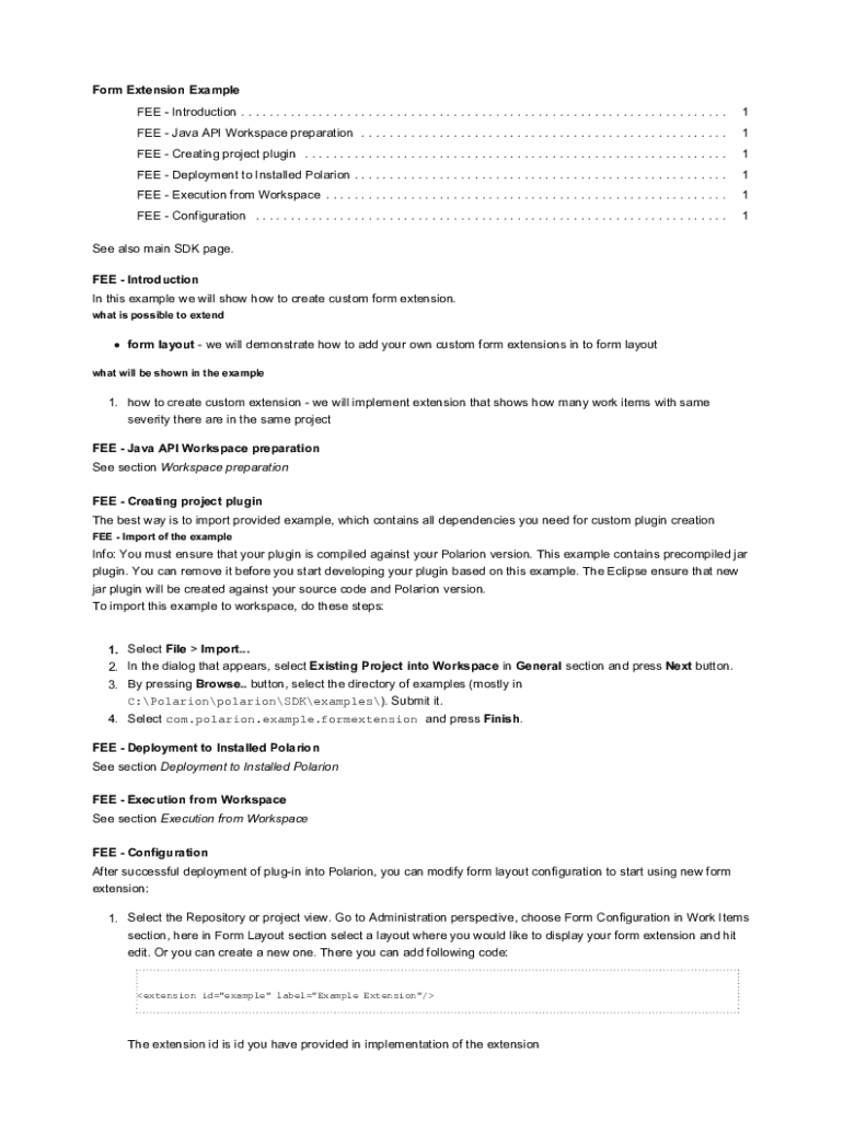 Form preview