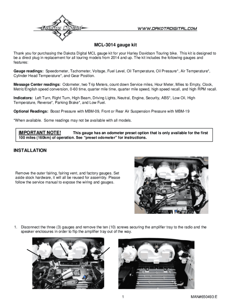 Fillable Online MCL3014 Digital Bagger Gauges, Red for sale online Fax