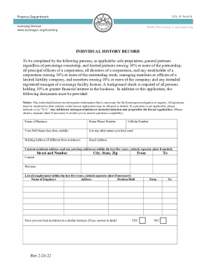 Form preview