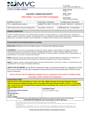 Fillable Online Current MVC Employees Fax Email Print - pdfFiller