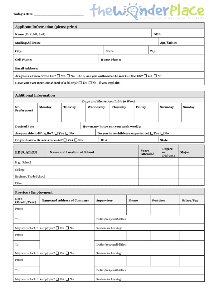 Form preview