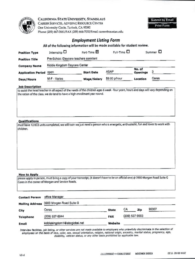 Form preview