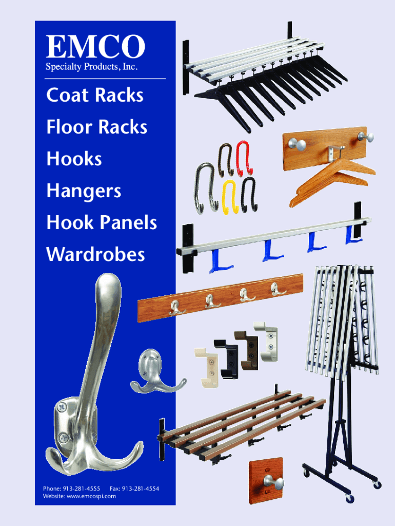 Fillable Online For 75 years. . .EMCO Specialty Products, Inc. Fax Email Print pdfFiller