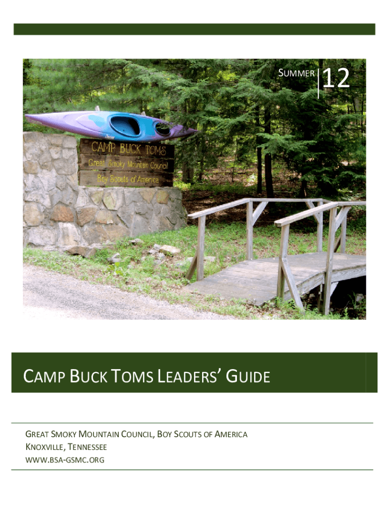 Fillable Online Iron Horse District Activities and Camping Fax Email