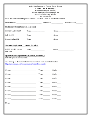 Crime, Law, and Society - GSS General Social Sciences