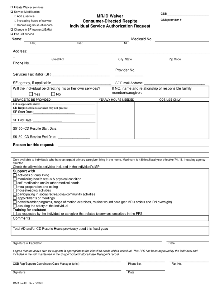 Form preview