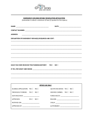 emergency housing repair fund application nj small cities ...