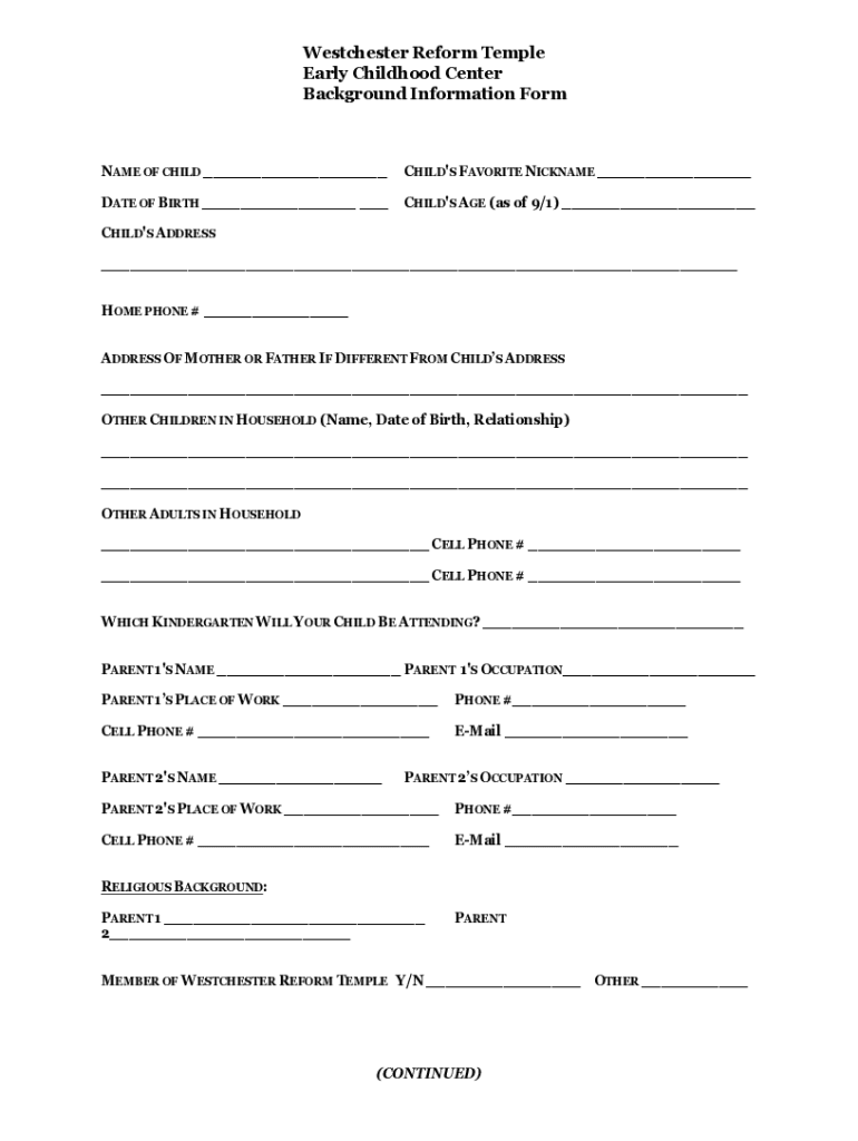 Form preview