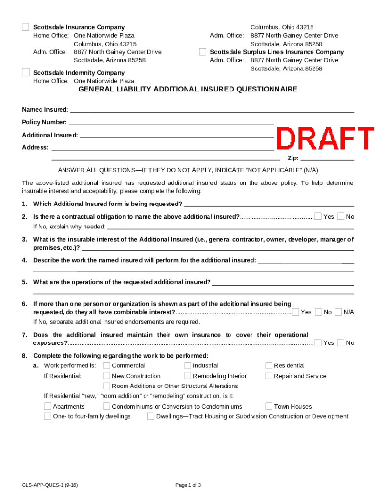 Application For Garage Policy Cgz App 6 7 17 Doc Template pdfFiller