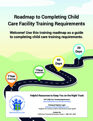 Roadmap to Completing Child Care Facility Training ...