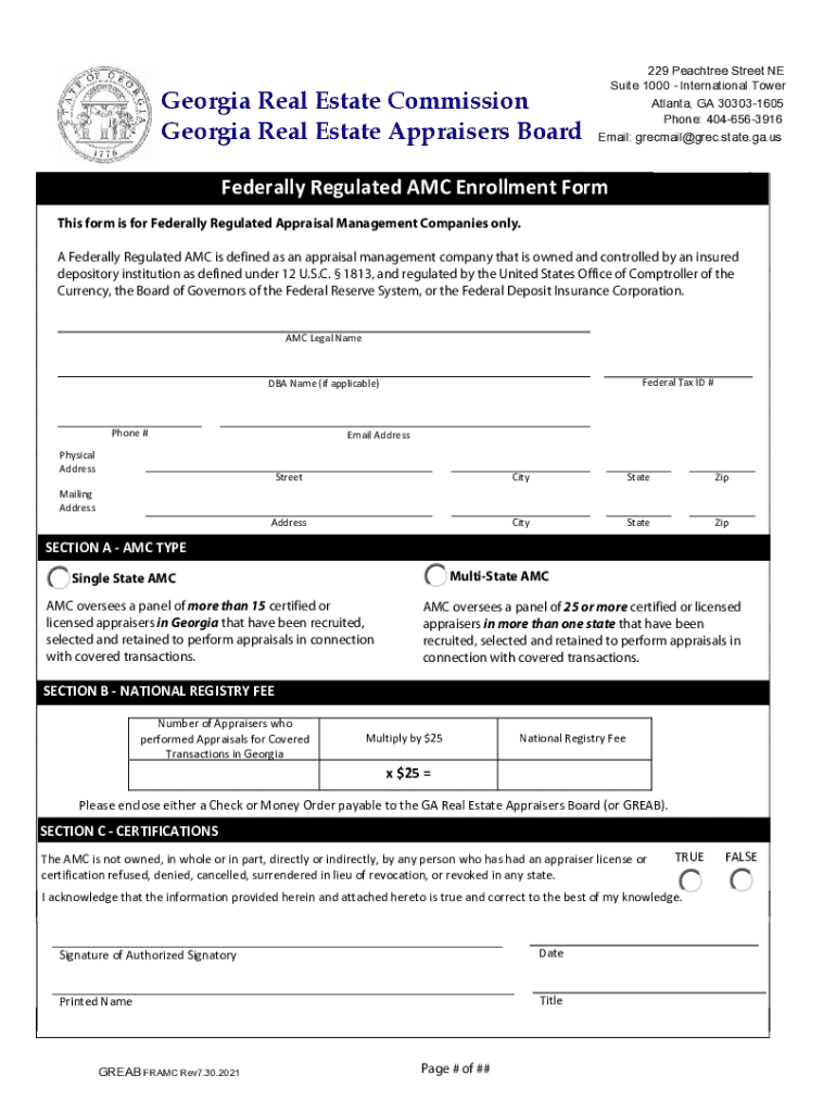 Fillable Online grec state ga Change Application Certified License