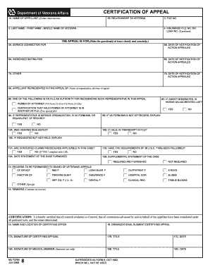 Certification of Appeal