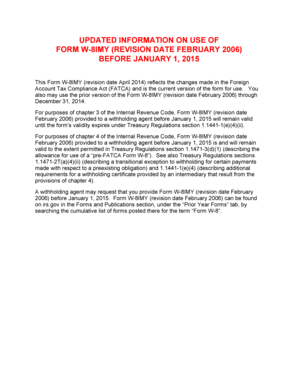 Form W-8IMY Certificate