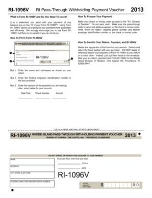 Rhode Island Pass-Through Withholding Payment Voucher