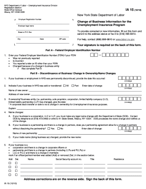 New York State Employer Registration Form