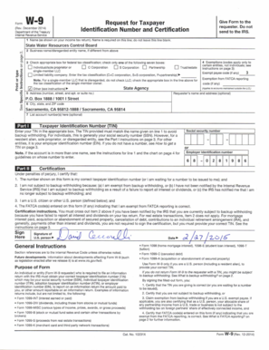 W-9 Form