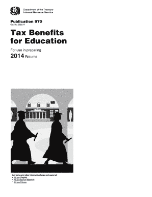 IRS Publication 970 Tax Benefits for Education