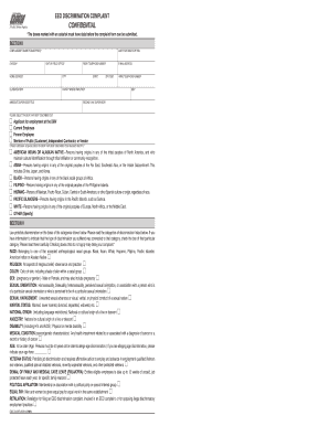 California DMV EEO Discrimination Complaint Form