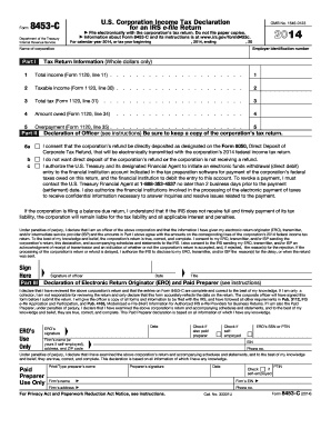 IRS Form 8453-C
