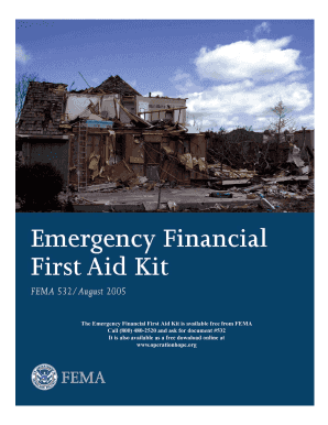 Emergency Financial First Aid Kit