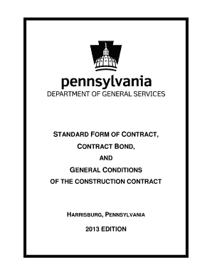 Pennsylvania Construction Contract