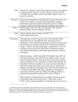 California Domestic Violence Prevention Act Forms