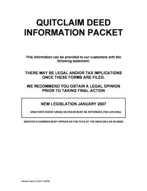 Illinois Quitclaim Deed