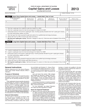 Hawaii Capital Gains and Losses Form N-20