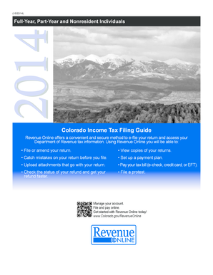 Colorado Individual Income Tax Form 104