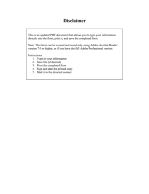 NPDES Form 2A Application