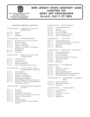New Jersey Medical Power of Attorney Form
